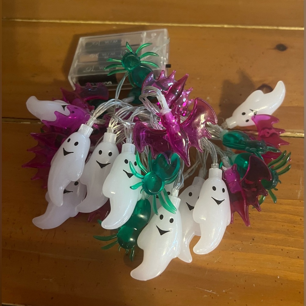 Halloween Ghost String Lights